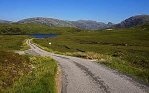 Fahrt Richtung Ardvreck Castle