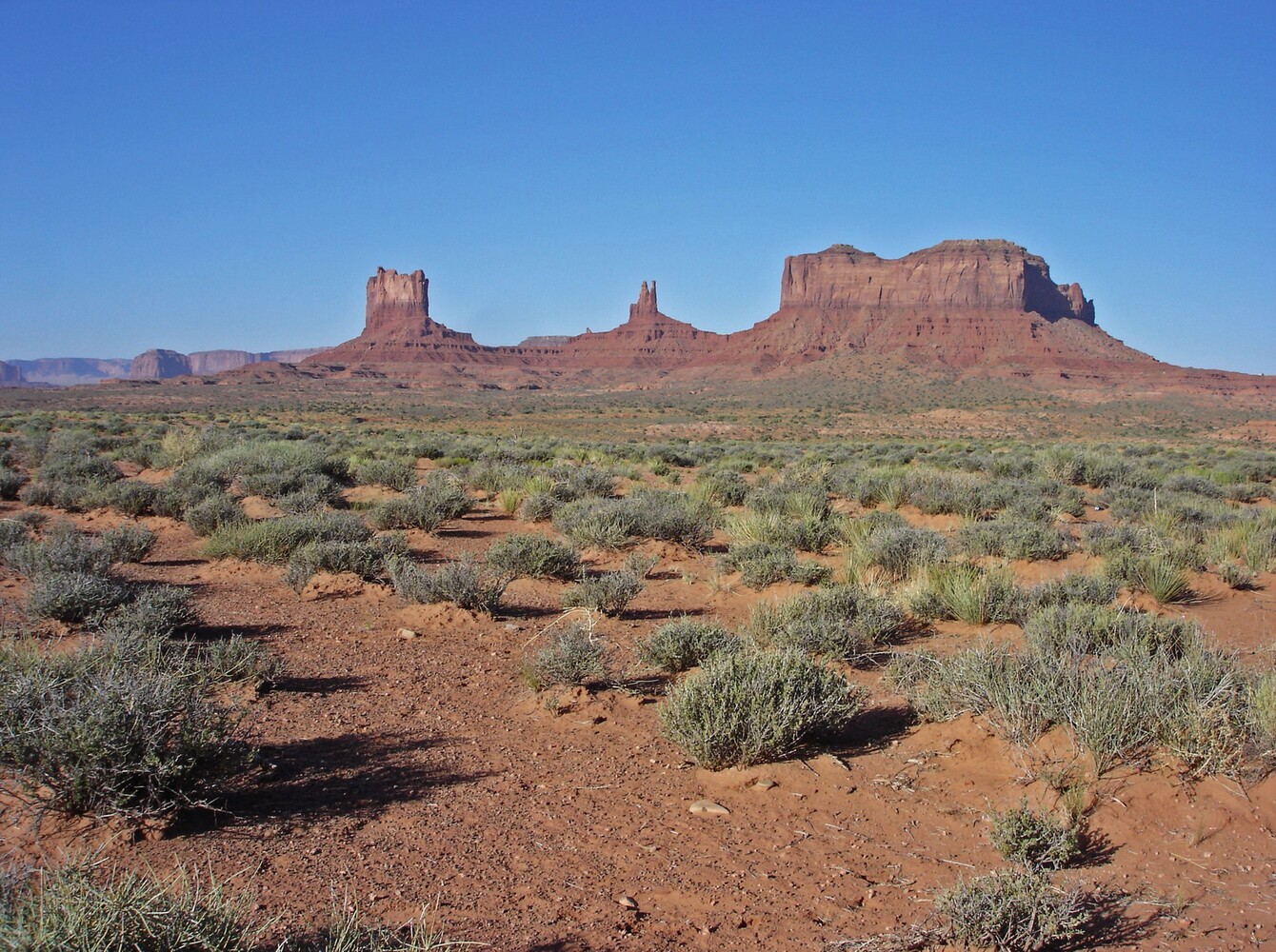 Blick auf Monument Valley