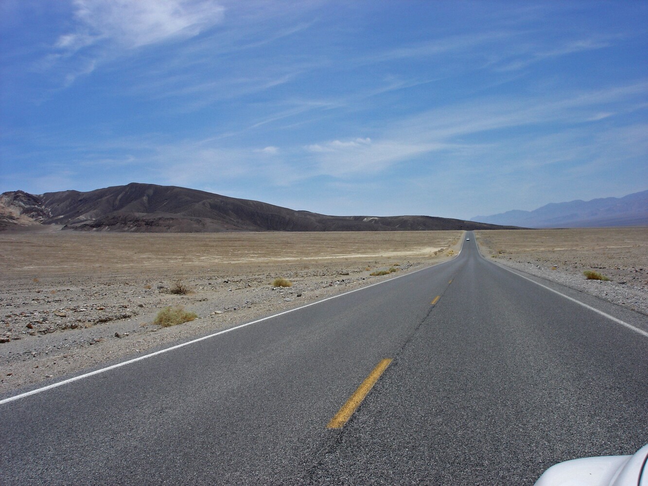 Death Valley_Fahrt Richtung Badwater