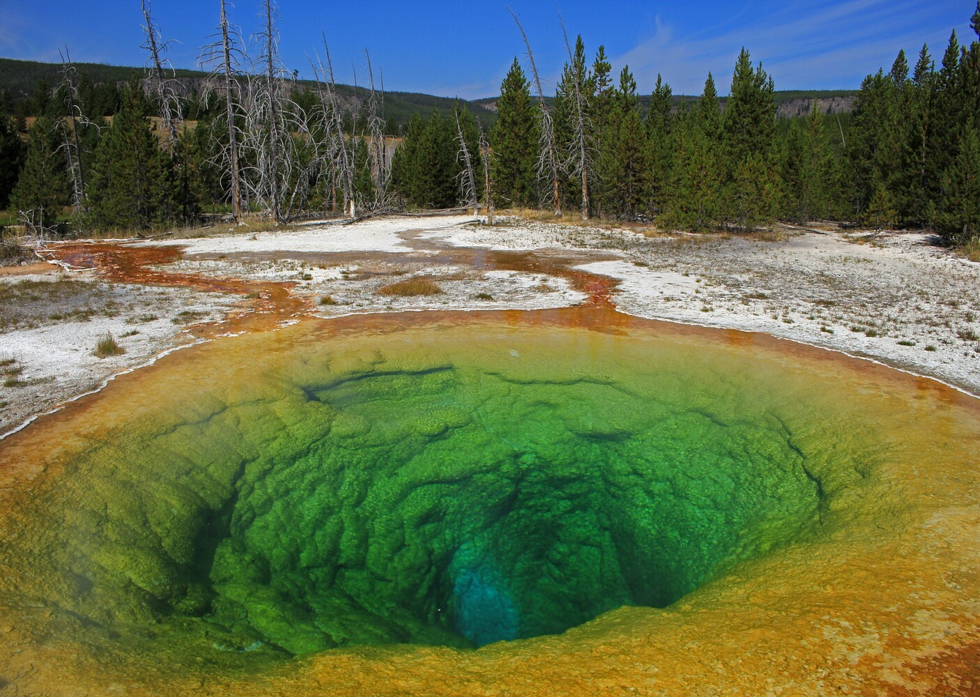 Upper Geysir Basin_Morning Glory Pool