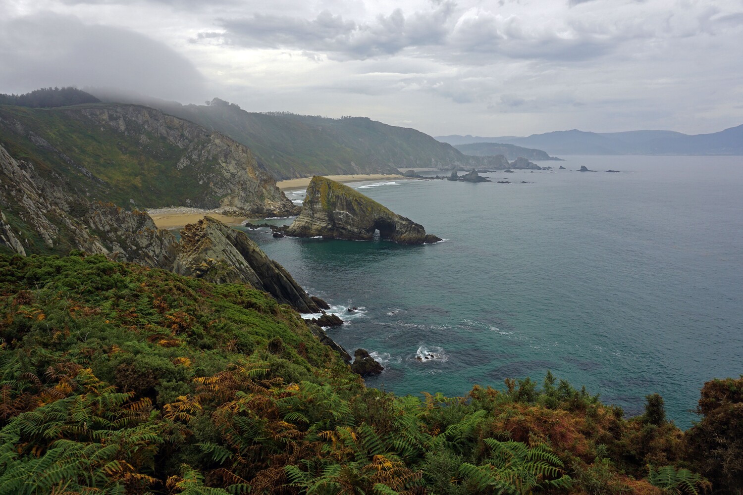 Mirador acantilados do Loiba