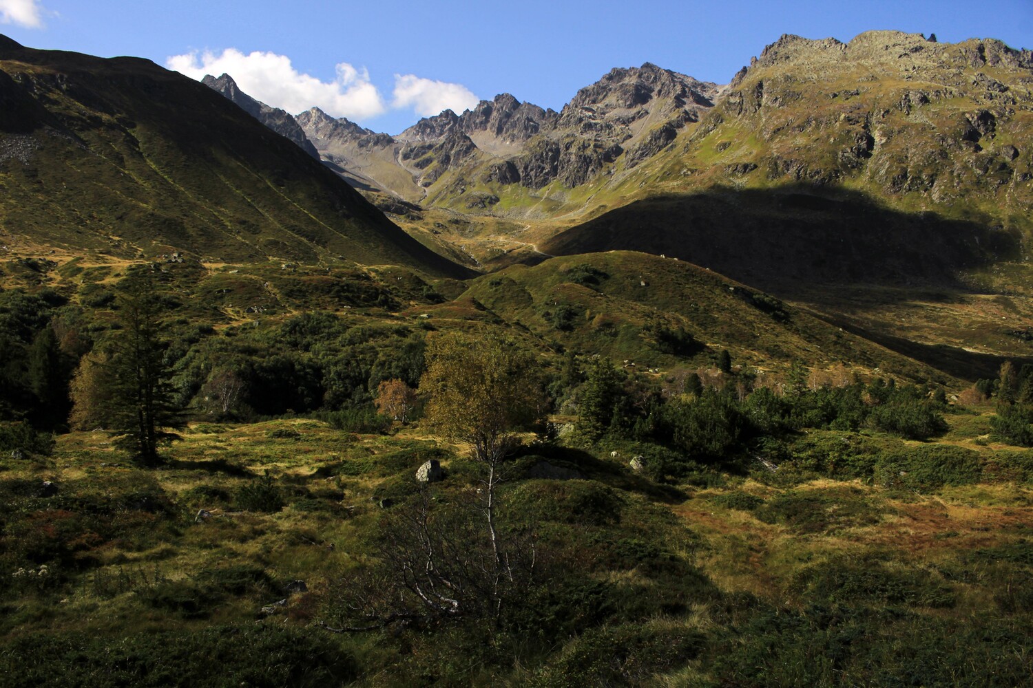 Silvretta Straße_Talfahrt