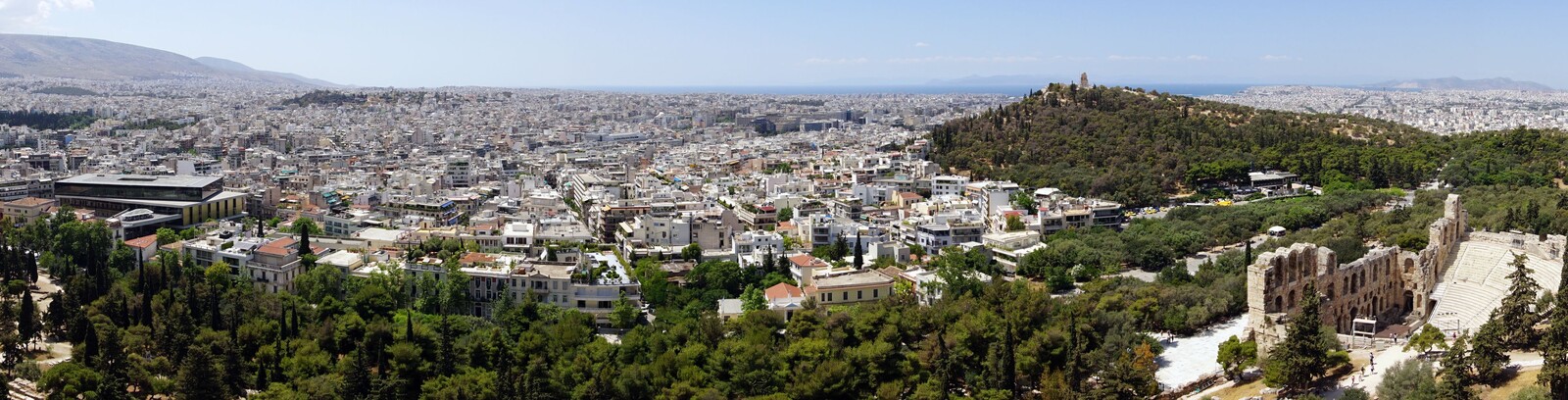 Aussicht Akropolis
