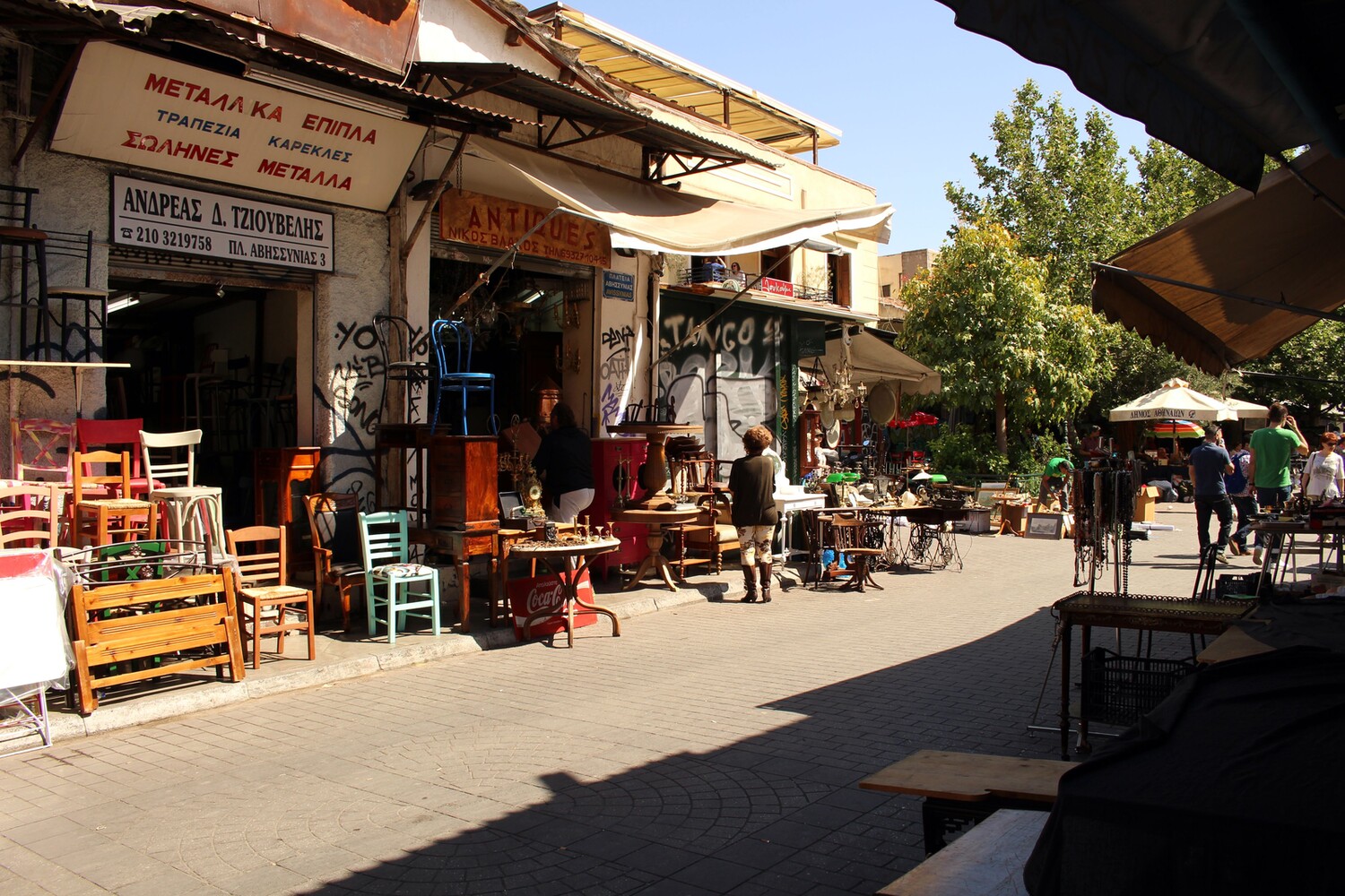 Monastiraki_Flohmarkt