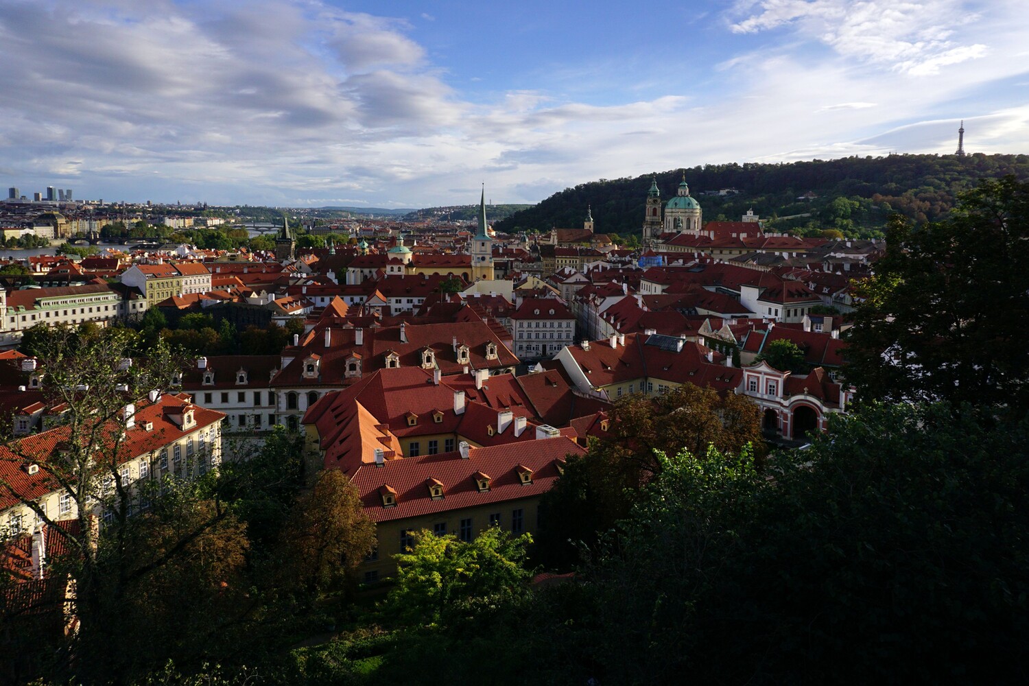 Blick über Prag