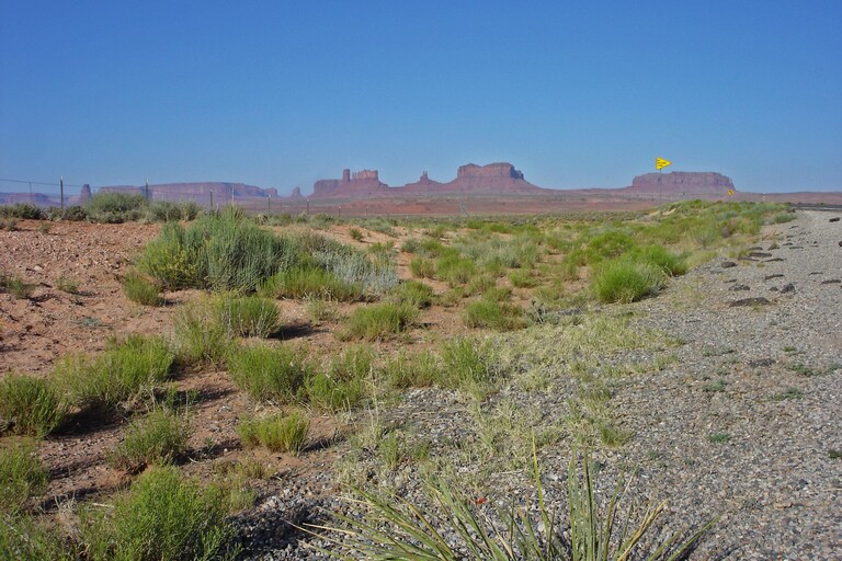 Blick auf Monument Valley