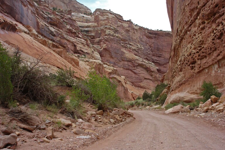 Capitol Reef_Fahrt zum Trailhead