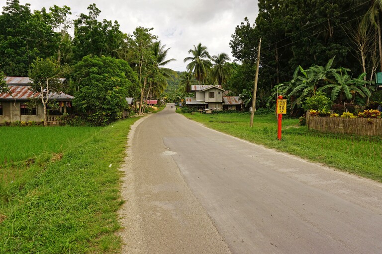 Fahrt Richtung Tarsier