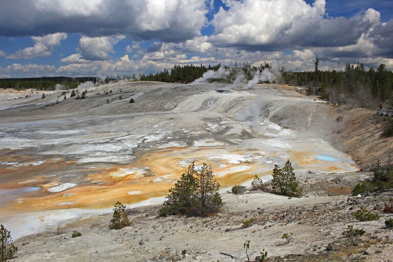 Norris Geysir Basin
