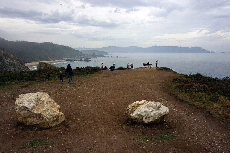 Mirador acantilados do Loiba