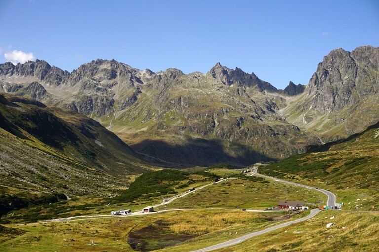 Silvretta Straße_Talfahrt