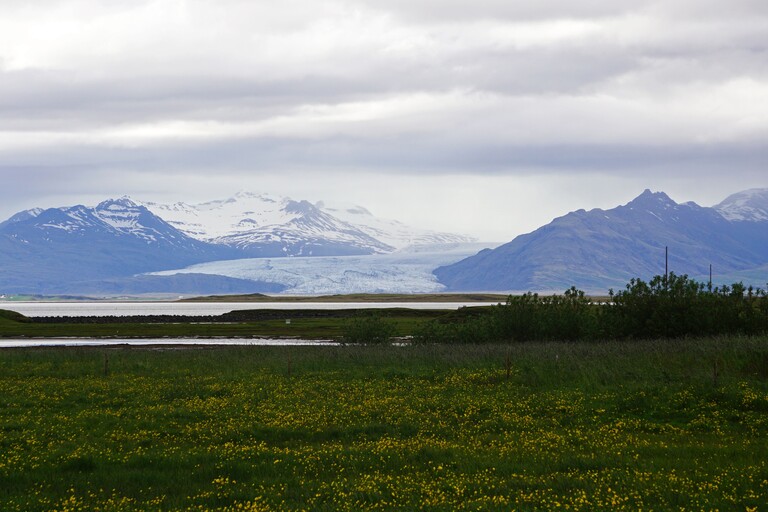 Fahrt Richtung Jökulsarlon