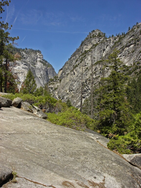 Weg Richtung Nevada Fall