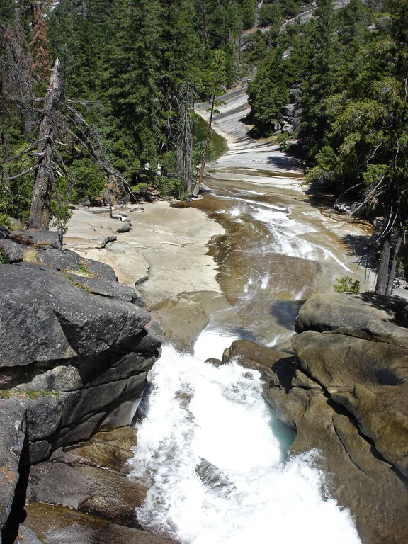 Weg Richtung Nevada Fall