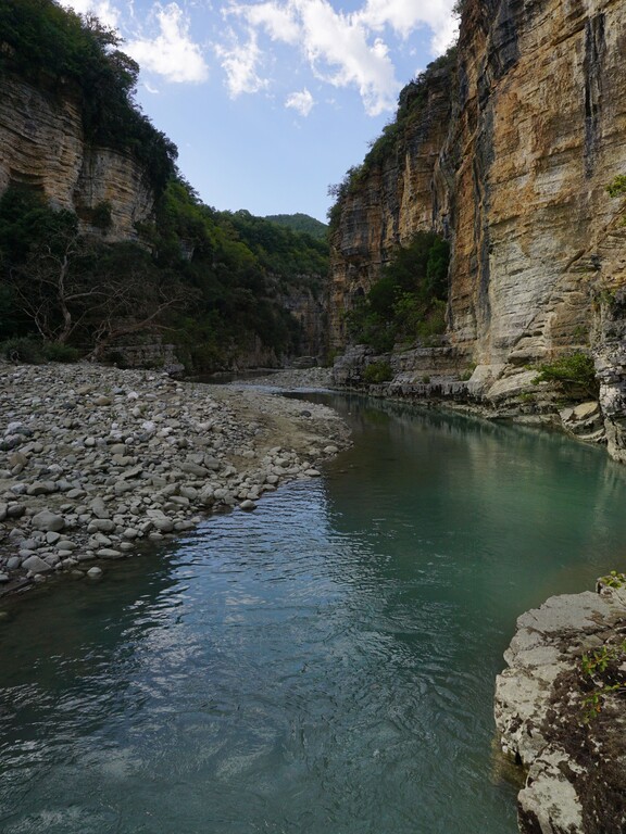 Osumi Canyon Flussbett